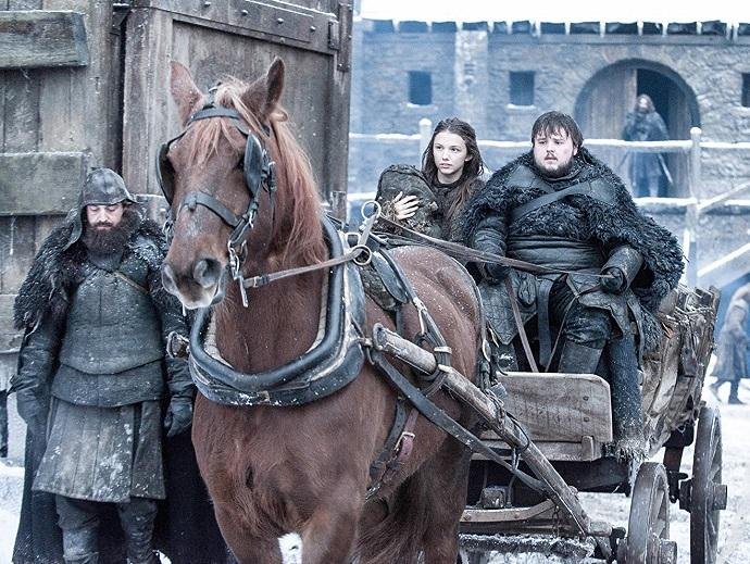 Atores Hannah Murray e John Bradley-West receber&atilde;o o pr&ecirc;mio pela equipe de GoT