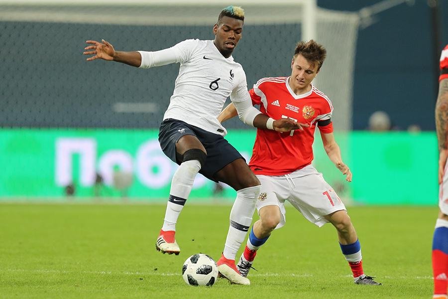 Pogba foi alvo de insultos racistas em amistoso contra a R&uacute;ssia