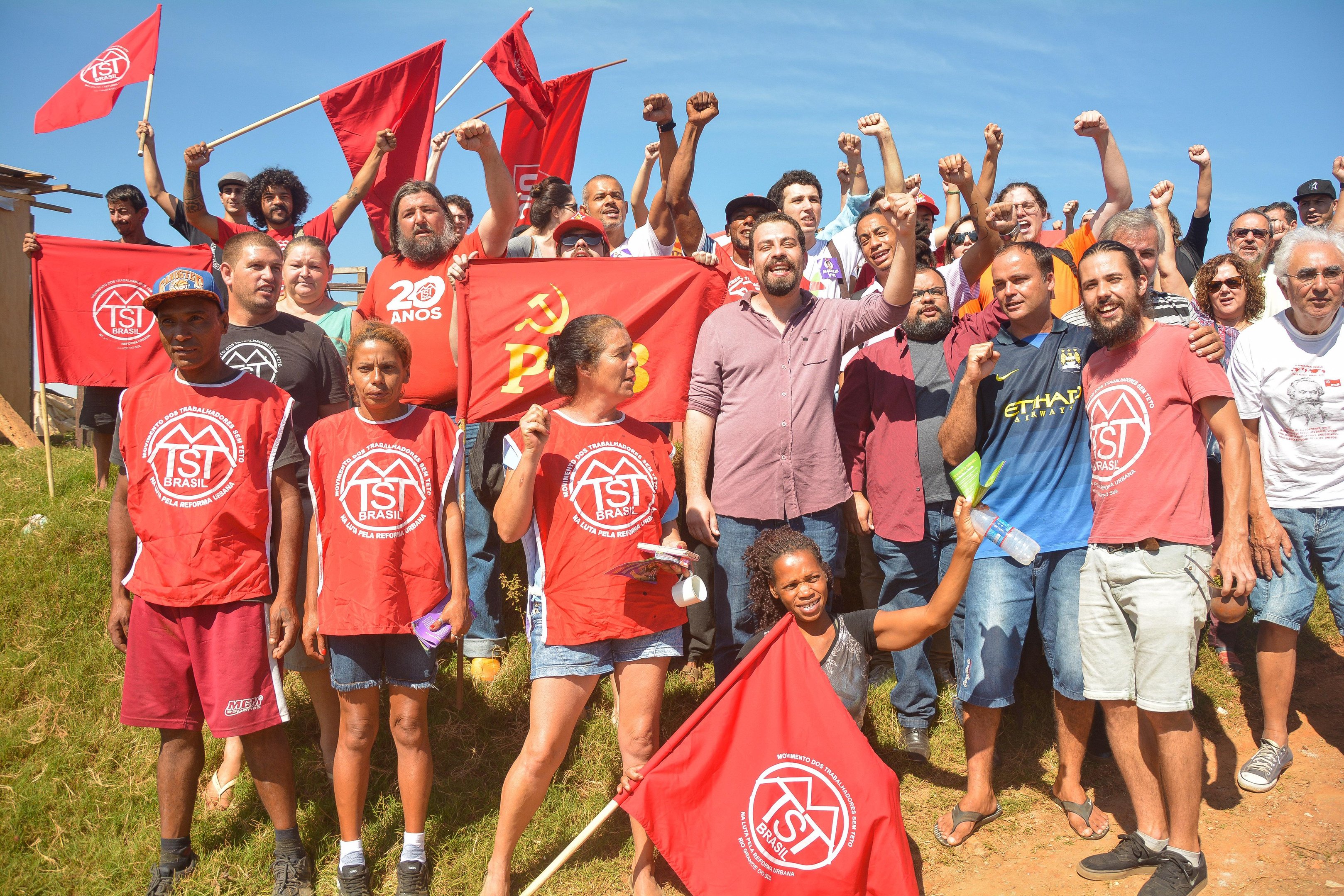 Guilherme Boulos defendeu candidatura de Lula