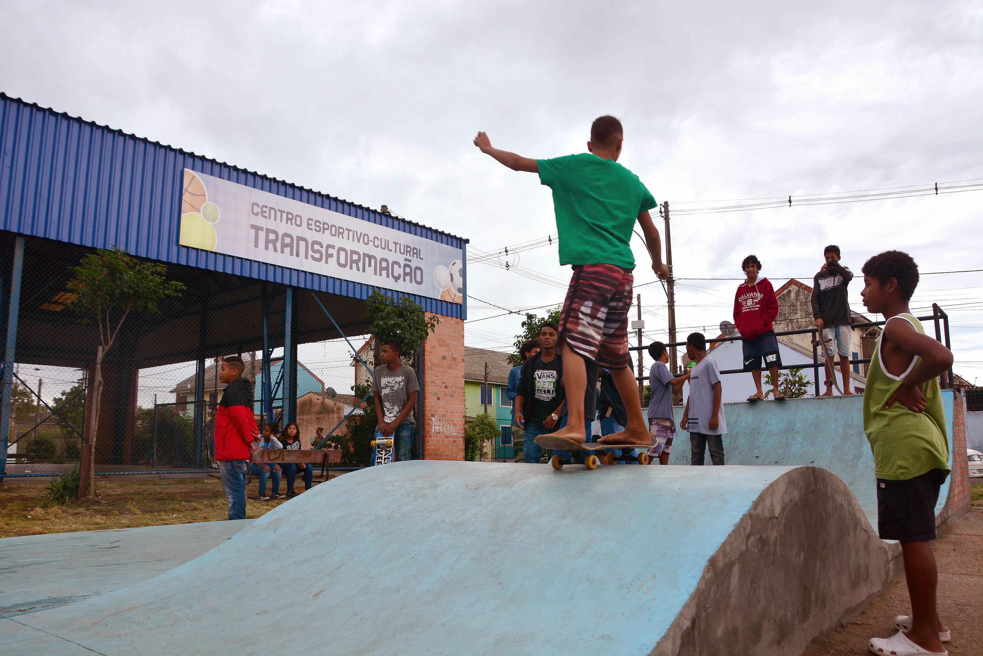 Local ter&aacute; aulas de skate