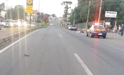 Motociclista morreu ap&oacute;s colis&atilde;o contra carro