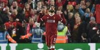 Salah foi o grande nome da goleada do Liverpool