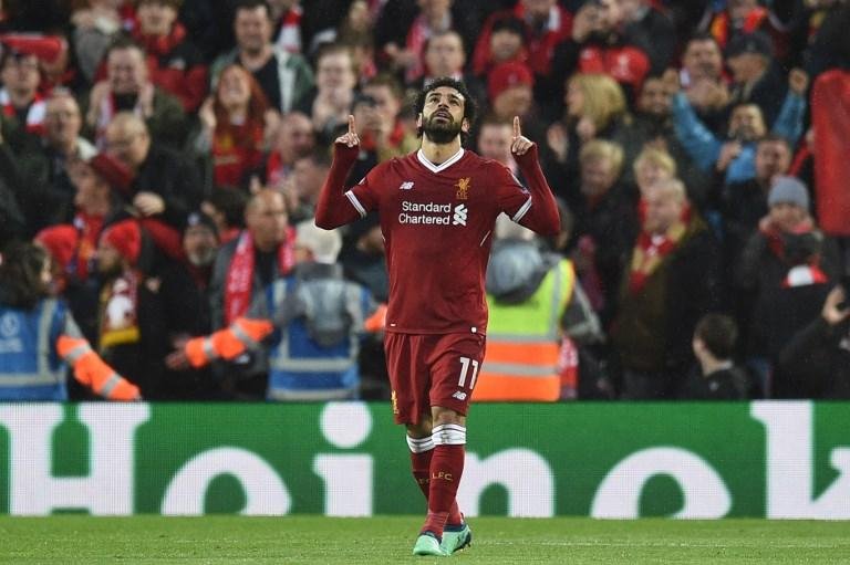 Salah foi o grande nome da goleada do Liverpool