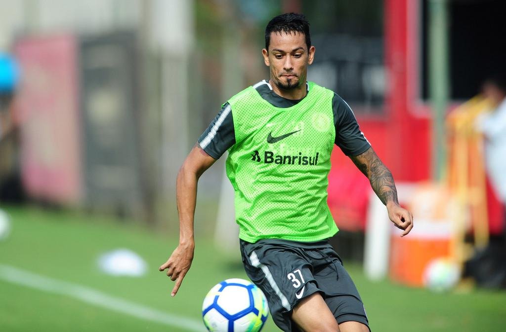Lucca realizou o primeiro treino com todo o grupo de jogadores do Inter