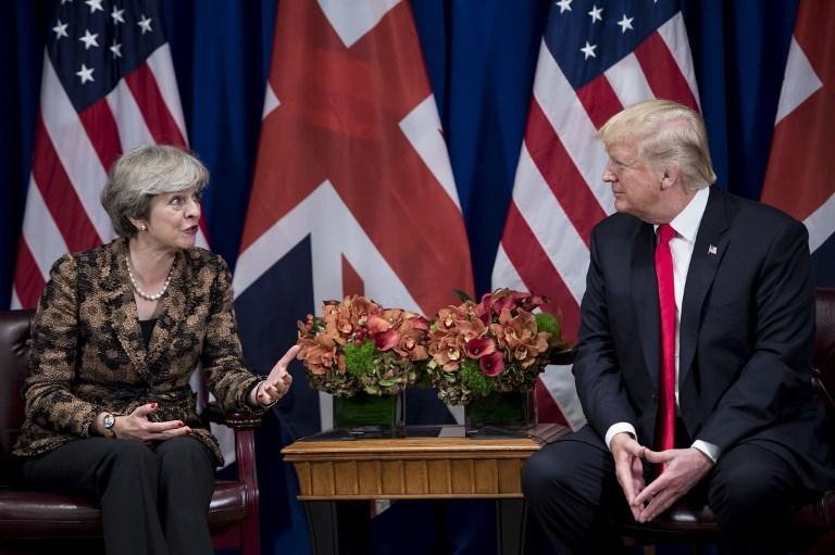 Presidente Americano manter&aacute; conversa&ccedil;&otilde;es bilaterais com Theresa May durante visita