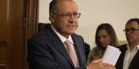 Alckmin abriu mão do cargo para concorrer à presidência e perdeu foro privilegiado