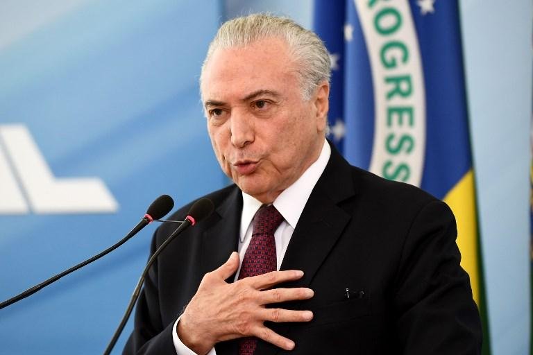 Michel Temer fez discurso duro na qual negou acusa&ccedil;&otilde;es
