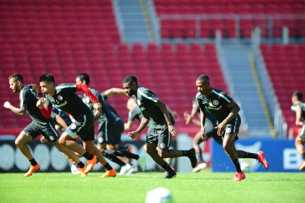 Inter treinou s&aacute;bado para encarar o Cruzeiro