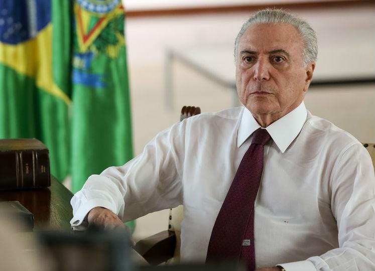 Temer saiu rapidamente da regi&atilde;o ap&oacute;s protestos