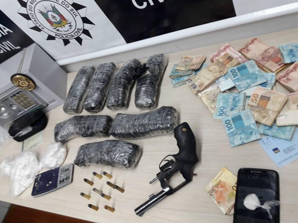Opera&ccedil;&atilde;o prende homem que realizava tele-entrega de drogas em Bento Gon&ccedil;alves 