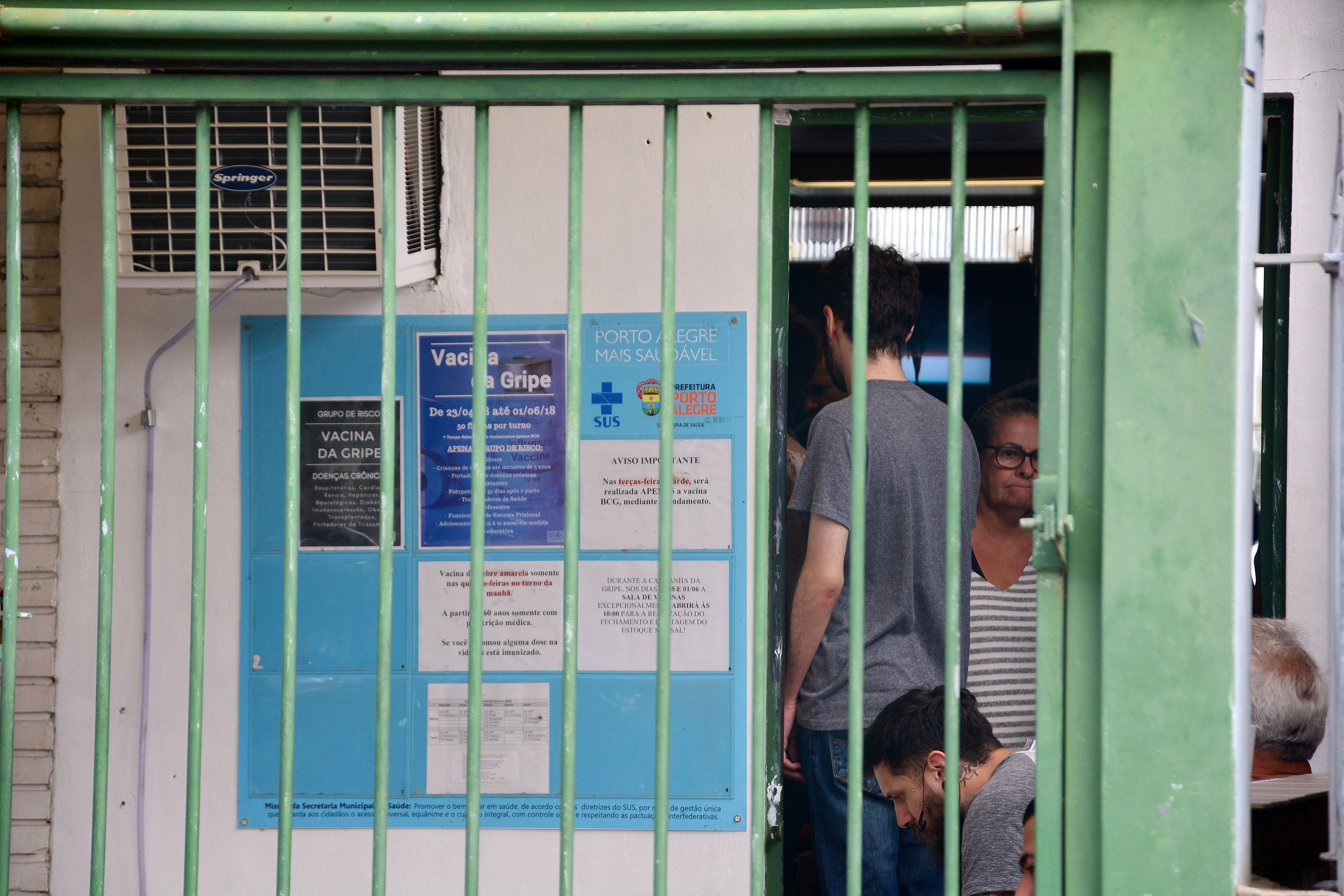 Posto de sa&uacute;de Concei&ccedil;&atilde;o limita atendimento ao p&uacute;blico