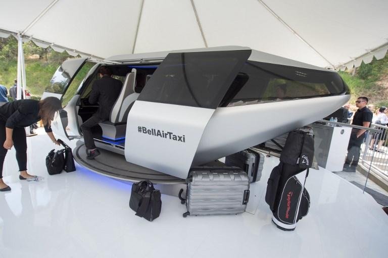 Uber apresenta seus futuristas t&aacute;xis voadores 