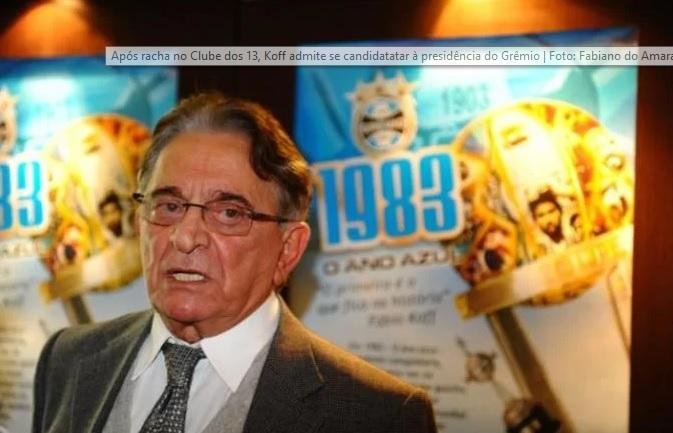 F&aacute;bio Koff morreu aos 86 anos	