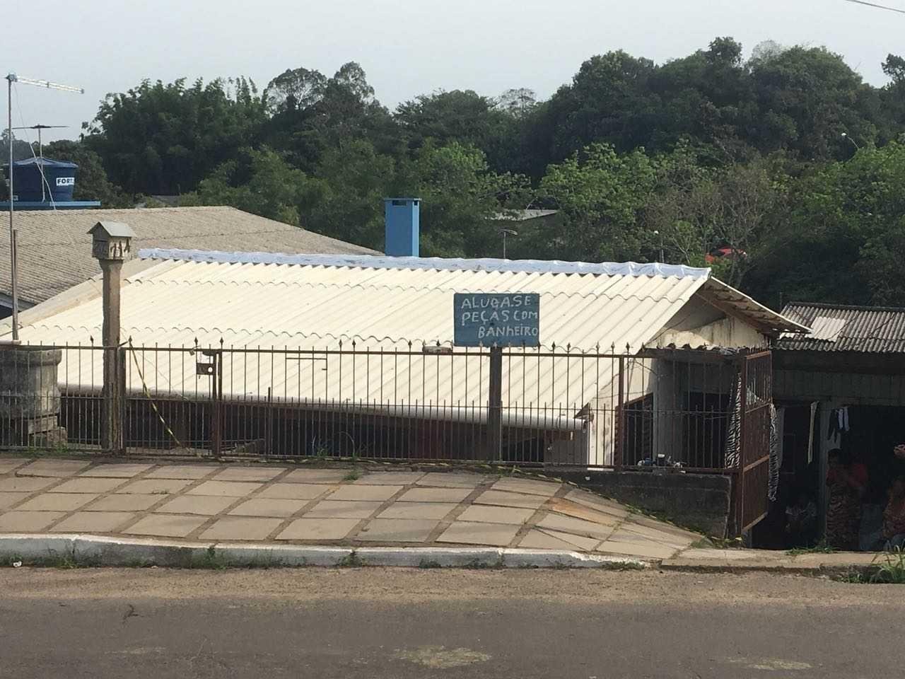 Artefato foi localizado na parte dos fundos da resid&ecirc;ncia