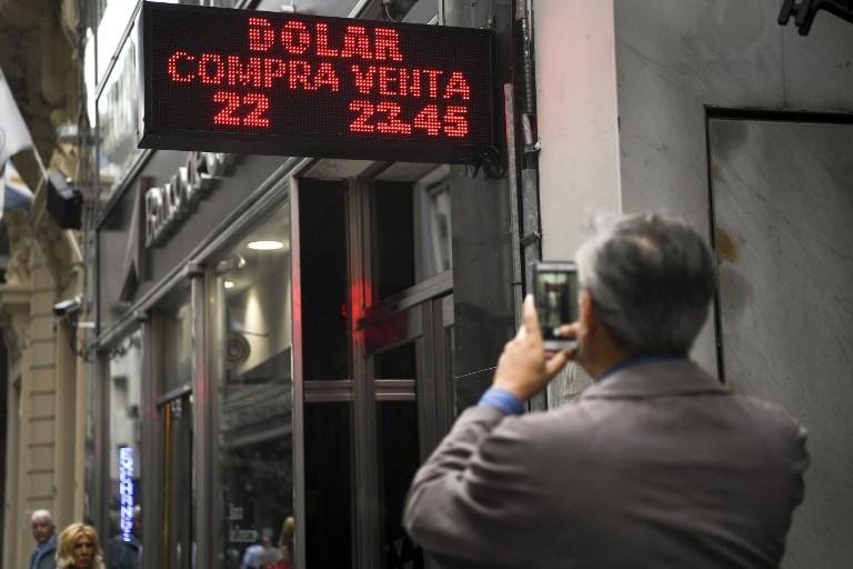 Moeda argentina acelerou sua desvaloriza&ccedil;&atilde;o