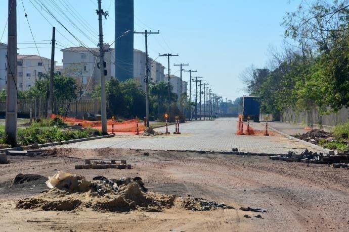 Obras no bairro Humait&aacute; dever&atilde;o ser retomadas no segundo semestre