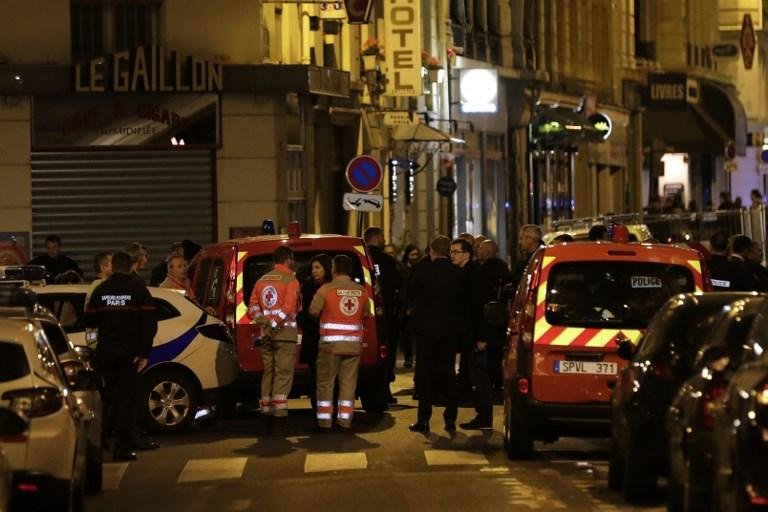 Pol&iacute;cia interveio imediatamente e matou o agressor