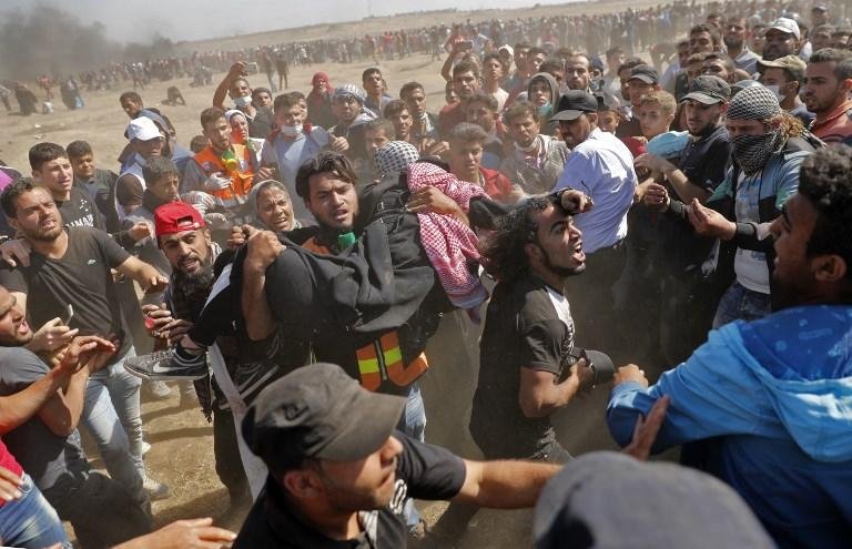 Ao menos 28 palestinos j&aacute; morreram durante manifesta&ccedil;&otilde;es no entorno
