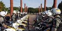 BM recebeu 90 motocicletas que serão distribuídas em Porto Alegre e região Metropolitana