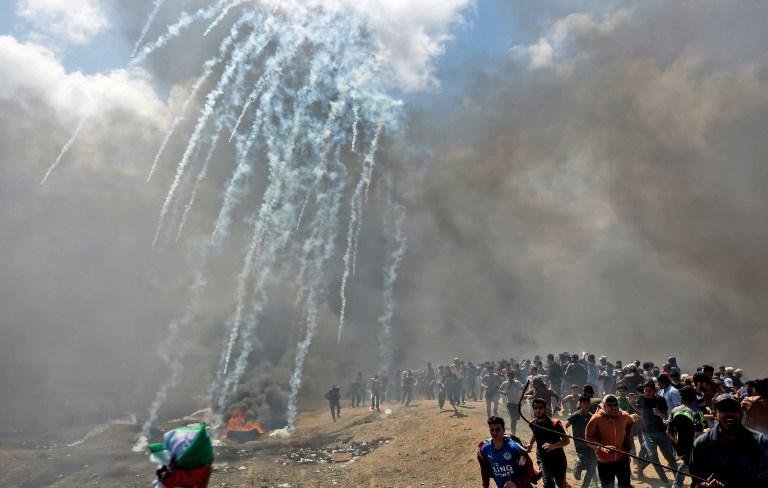 Sobe a 41 mortos em protesto contra abertura de embaixada dos EUA em Jerusal&eacute;m