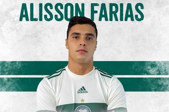 Alissson Farias ficar&aacute; no Coritiba at&eacute; o final do ano