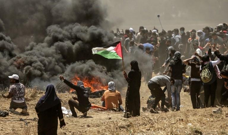 Faixa de Gaza tem mais um dia de protestos intensos