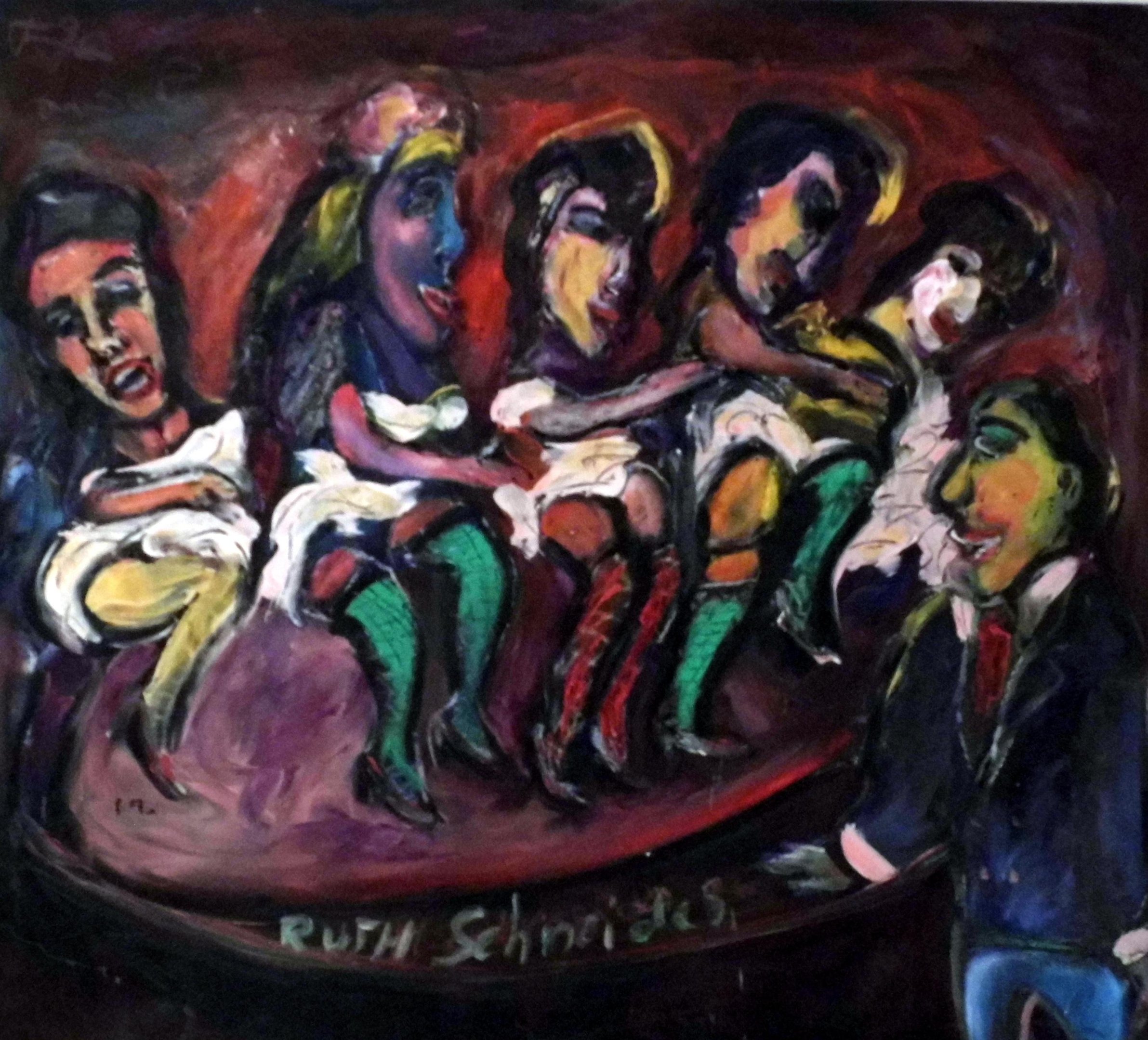 "Cabar&eacute; da Maroca", da artista brasileira Ruth Schneider, far&aacute; parte da exposi&ccedil;&atilde;o