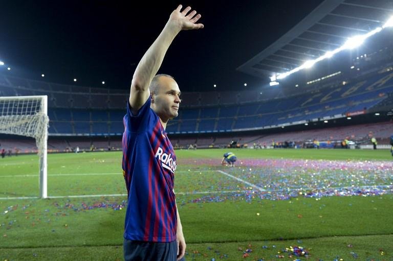 Andr&eacute;s Iniesta confirma ida ao futebol japon&ecirc;s
