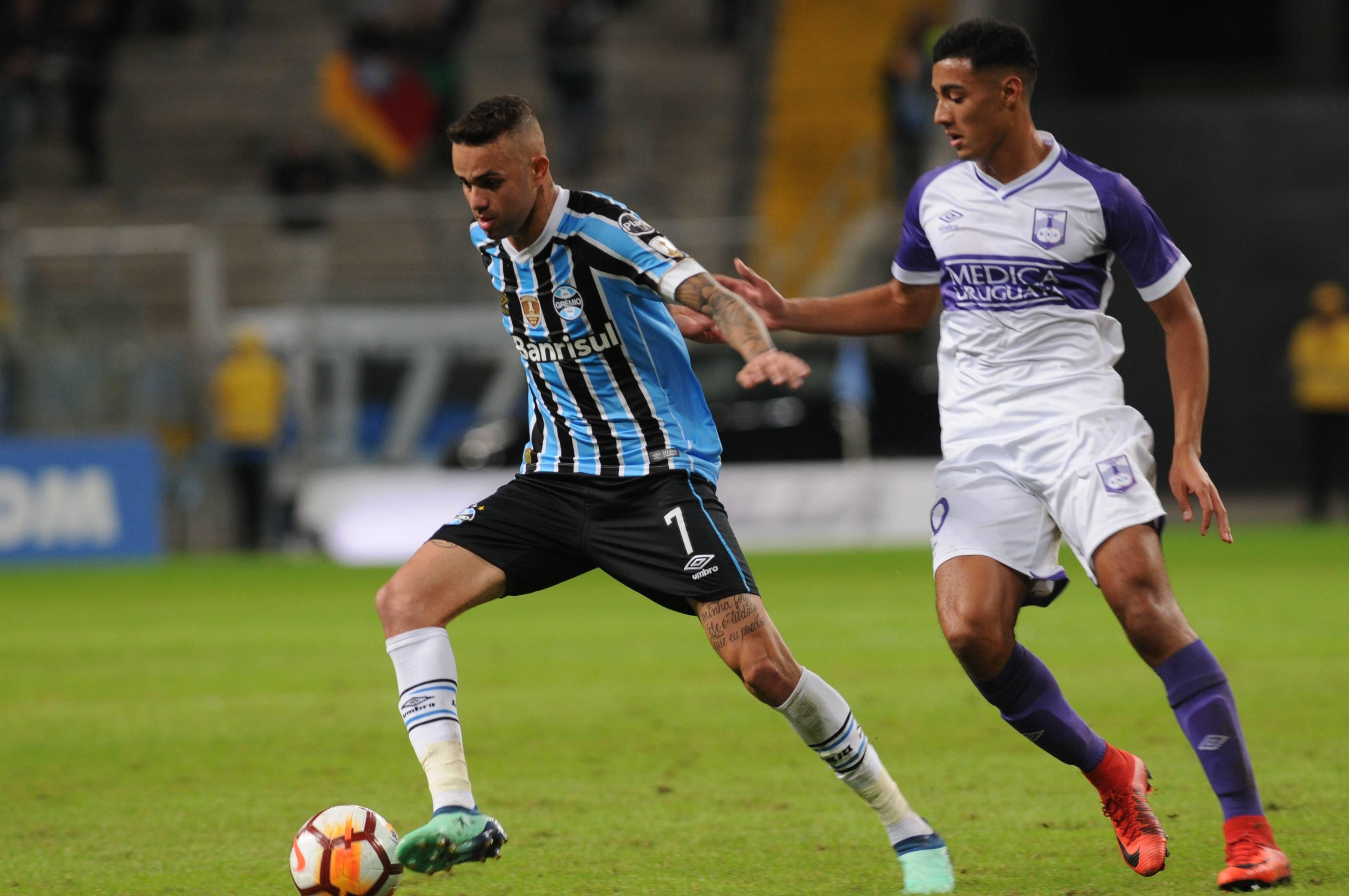 Luan garantiu vit&oacute;ria do Gr&ecirc;mio contra o Defensor