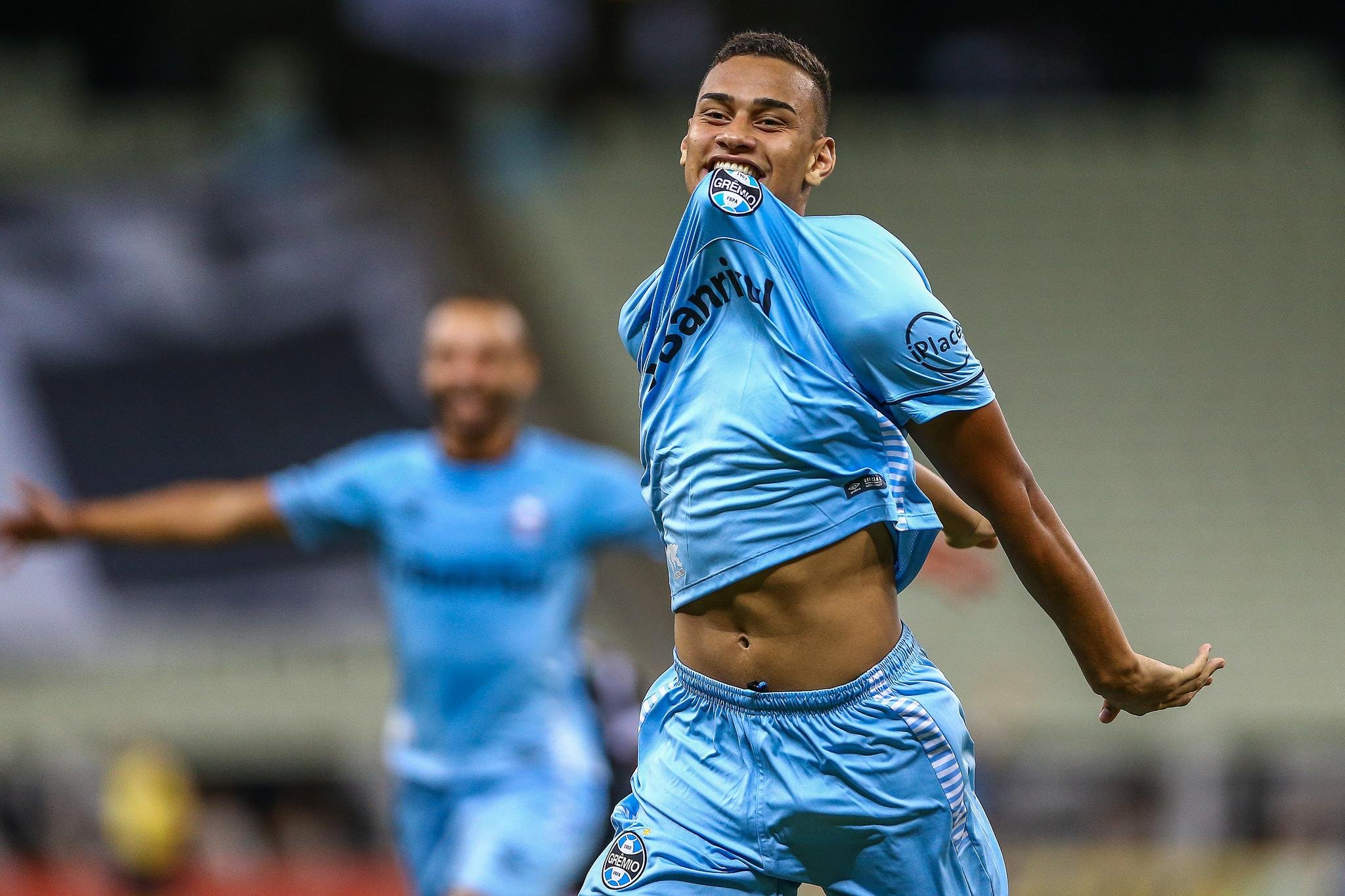 Thonny Anderson marcou o gol do Gr&ecirc;mio em seu primeiro toque na bola