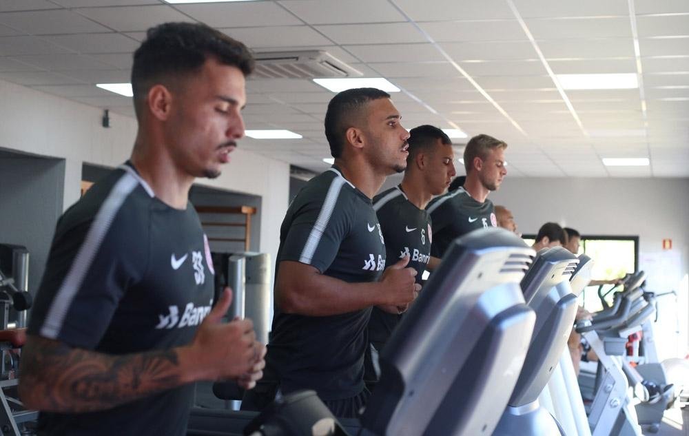 Inter fez um trabalho f&iacute;sico antes de viagem para a Bahia