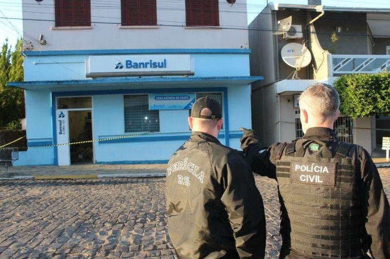 Quadrilha usa explosivos para atacar banco no Vale do Taquari 