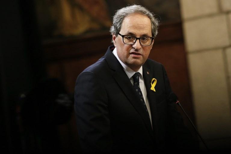 Quim Torra &eacute; novo presidente ap&oacute;s conservador Mariano Rajoy ser condenado por corrup&ccedil;&atilde;o