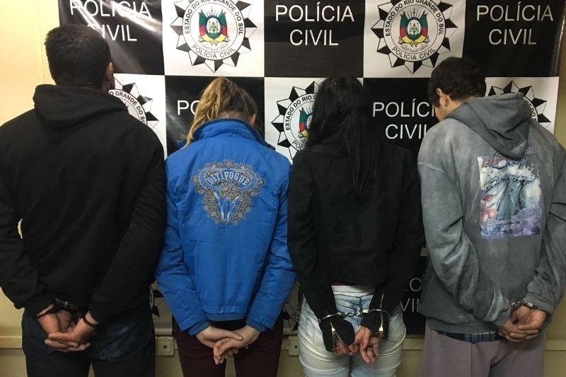 Quadrilha presa ap&oacute;s tentativa de assalto &agrave; joalheira