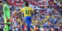 Neymar volta e Brasil vence a Croácia