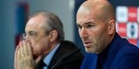 Zidane não é mais técnico do Real Madrid