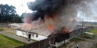 Penitenciária Modulada de Osório foi alvo de incêndio nesta segunda