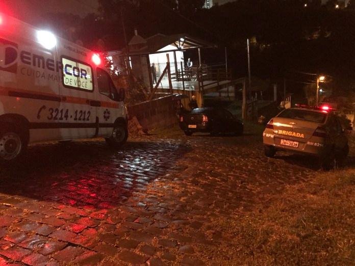 A ocorr&ecirc;ncia foi na rua Ant&ocirc;nio Ivandir Hoffman
