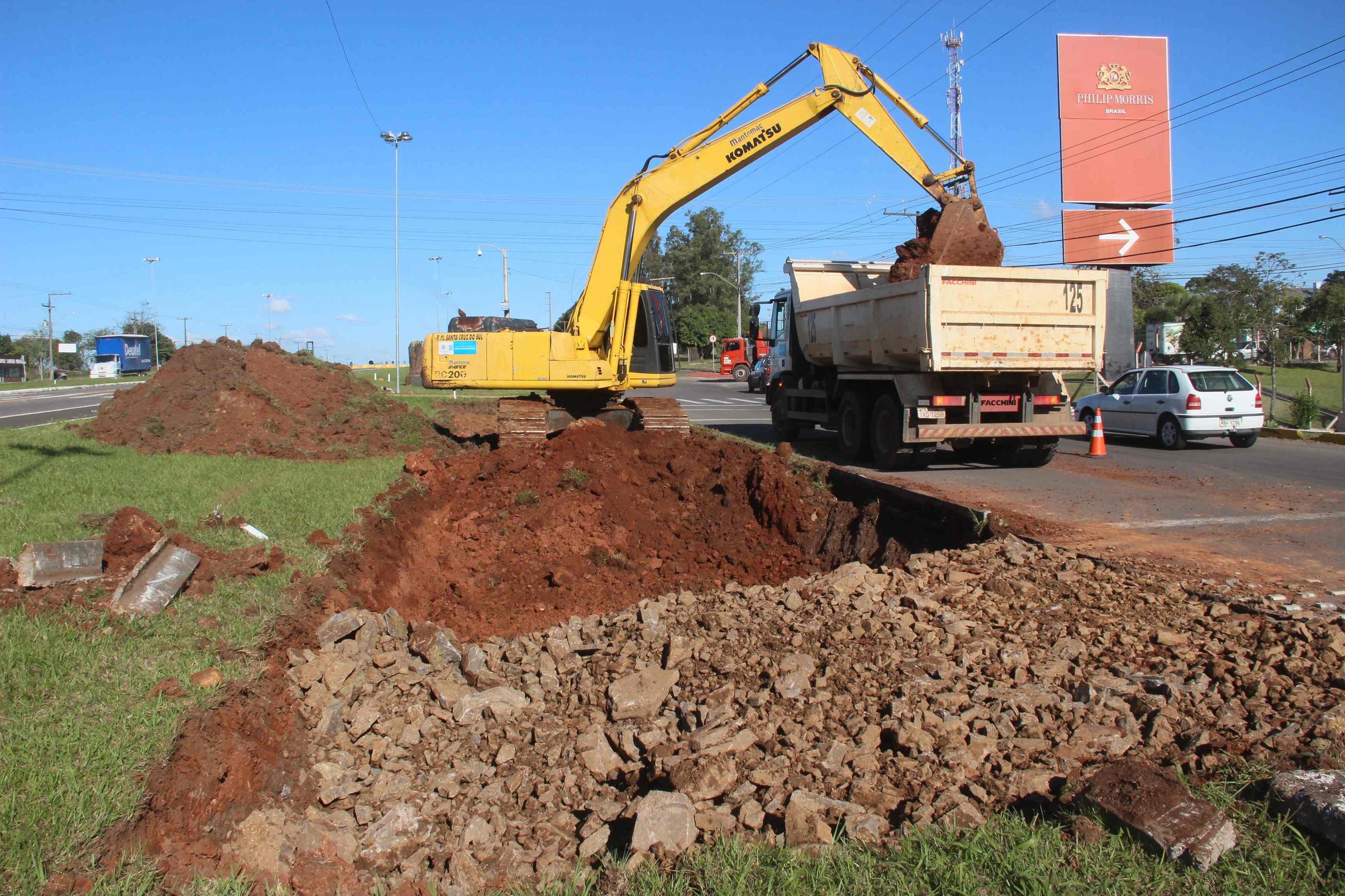 Trabalhos inicialmente se concentram na execu&ccedil;&atilde;o de terceira pista