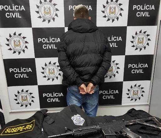 Pol&iacute;cia Civil prende suspeito de homic&iacute;dio em esta&ccedil;&atilde;o da Trensurb