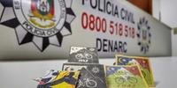 Nesta quarta, Polícia Civil apreendeu 200 pontos de LSD