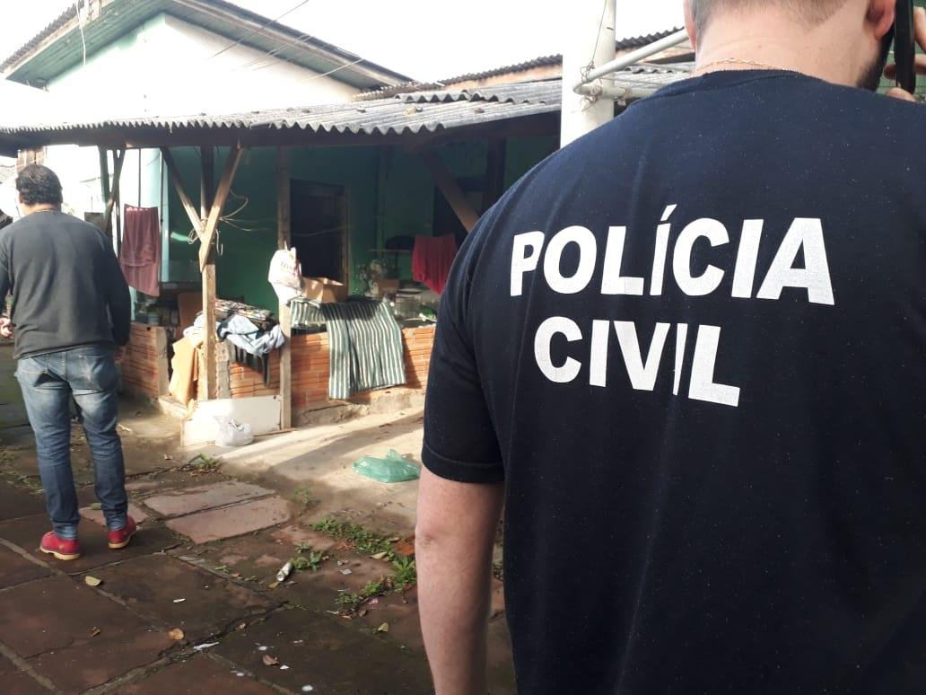 A&ccedil;&atilde;o cumpriu mandado de busca na casa do suspeito em Esteio