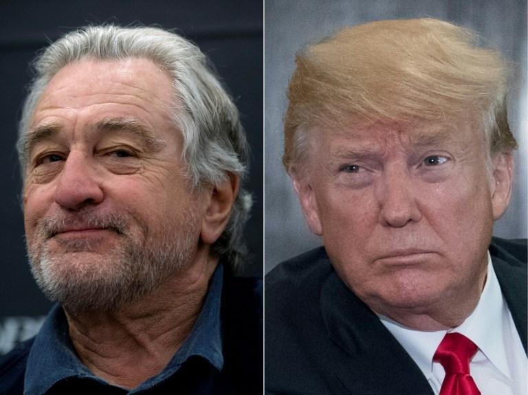 Insultado por De Niro, Trump responde ao ator de "baixo QI"
