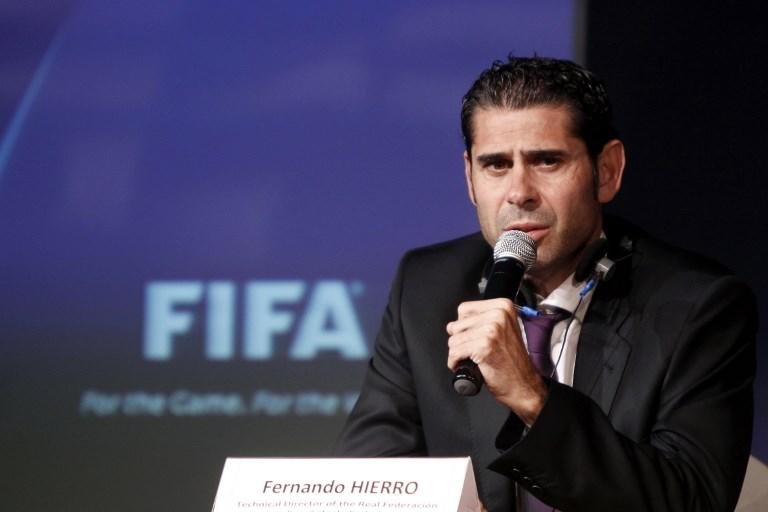 	Fernando Hierro &eacute; o novo t&eacute;cnico da Espanha