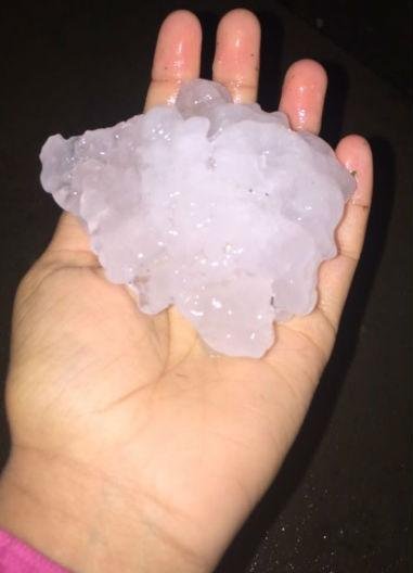 Granizo danifica 400 casas em Tupanciret&atilde;