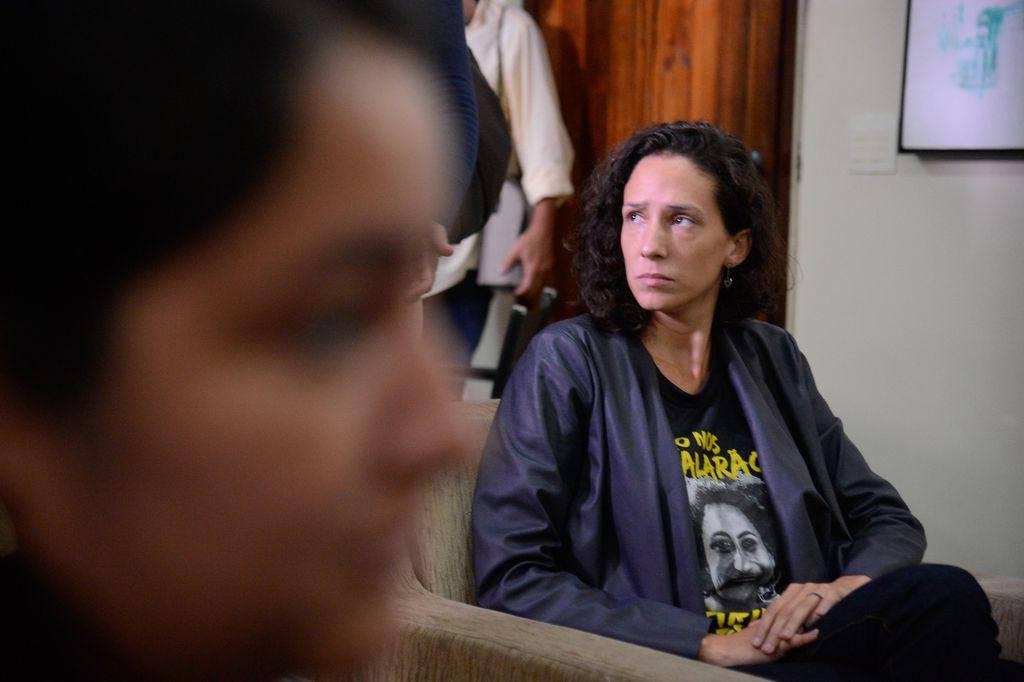 "A gente vai seguir na luta", diz vi&uacute;va de Marielle Franco