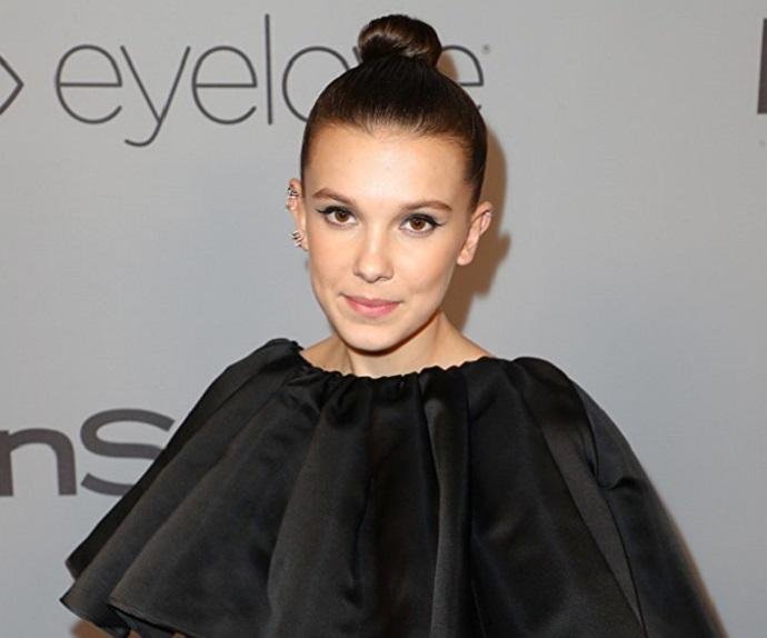 Millie Bobby Brown deixa o Twitter ap&oacute;s montagens homof&oacute;bicas