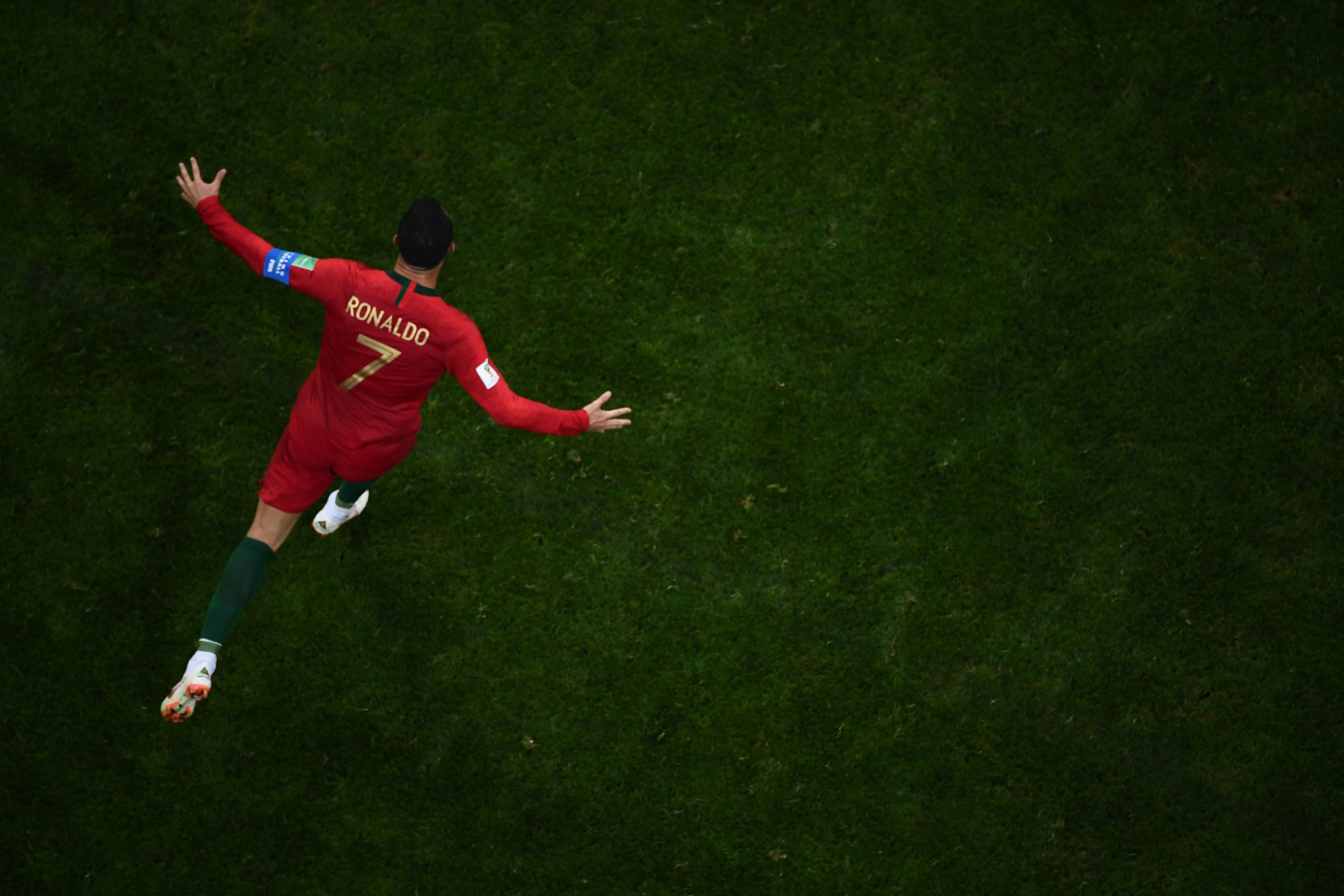 Cristiano Ronaldo foi o craque do jogo
