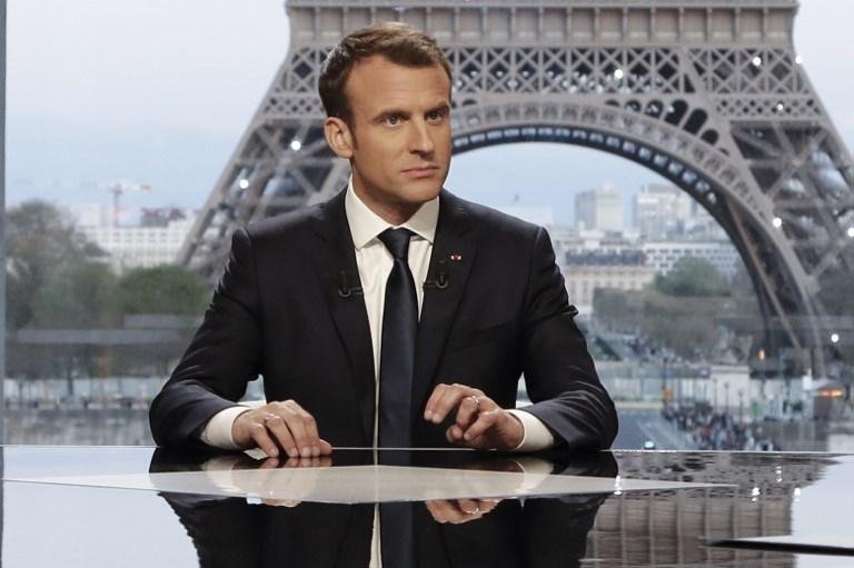Fran&ccedil;a n&atilde;o declarou guerra ao regime de Bashar al-Assad, diz Macron 