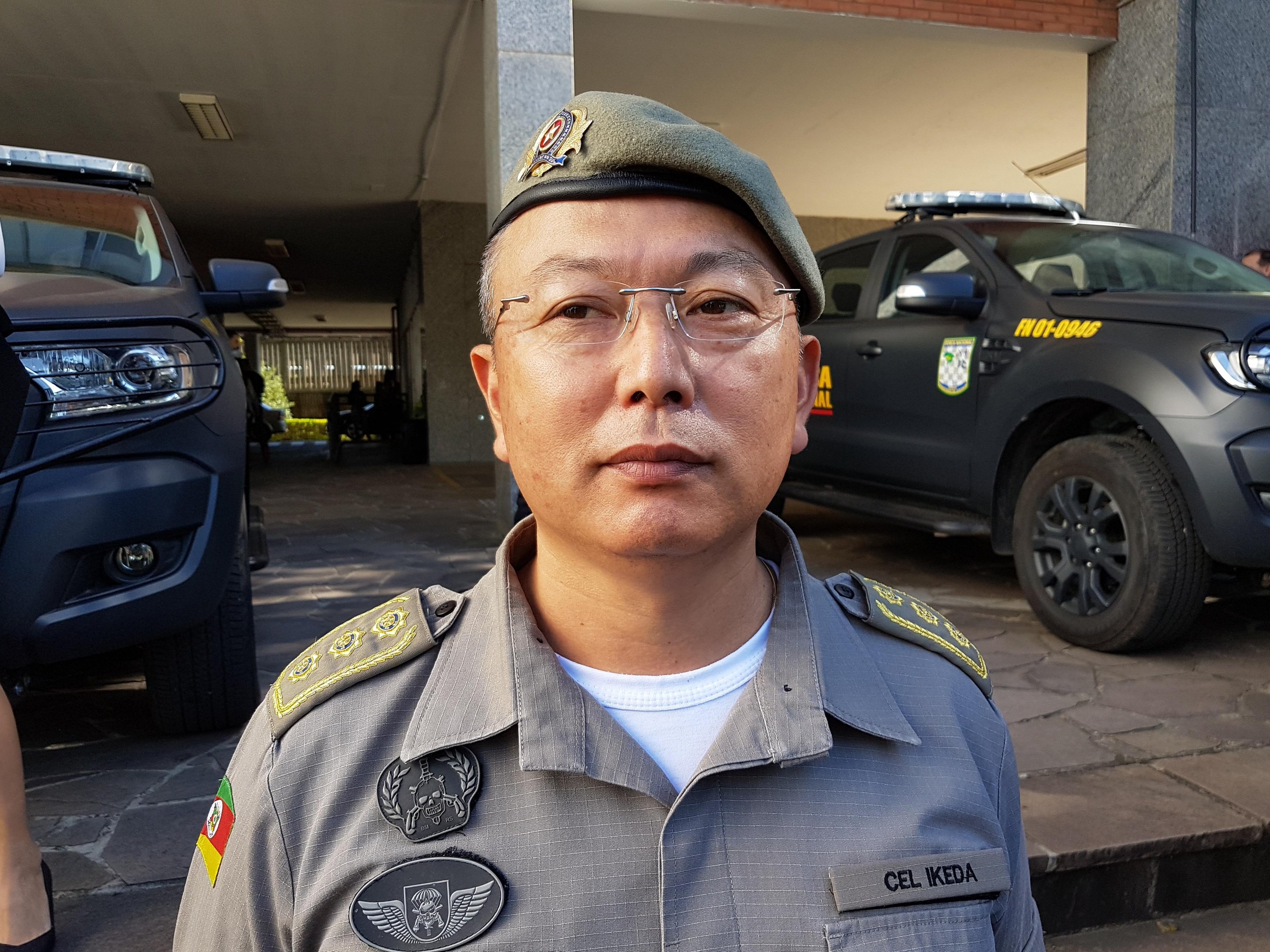 M&aacute;rio Ikeda assume comando da Brigada Militar